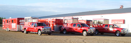 Custom built sound trucks
